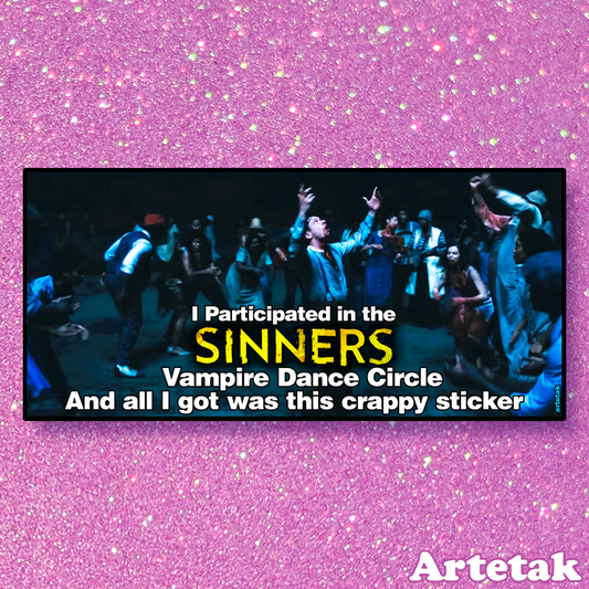 Sinners Bumper Sticker