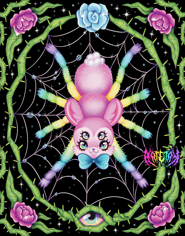 Spiderbun Print