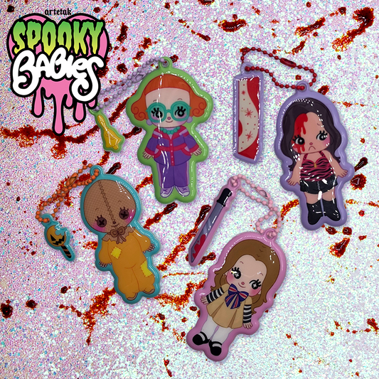Spooky Babies Puffy Bag Charm