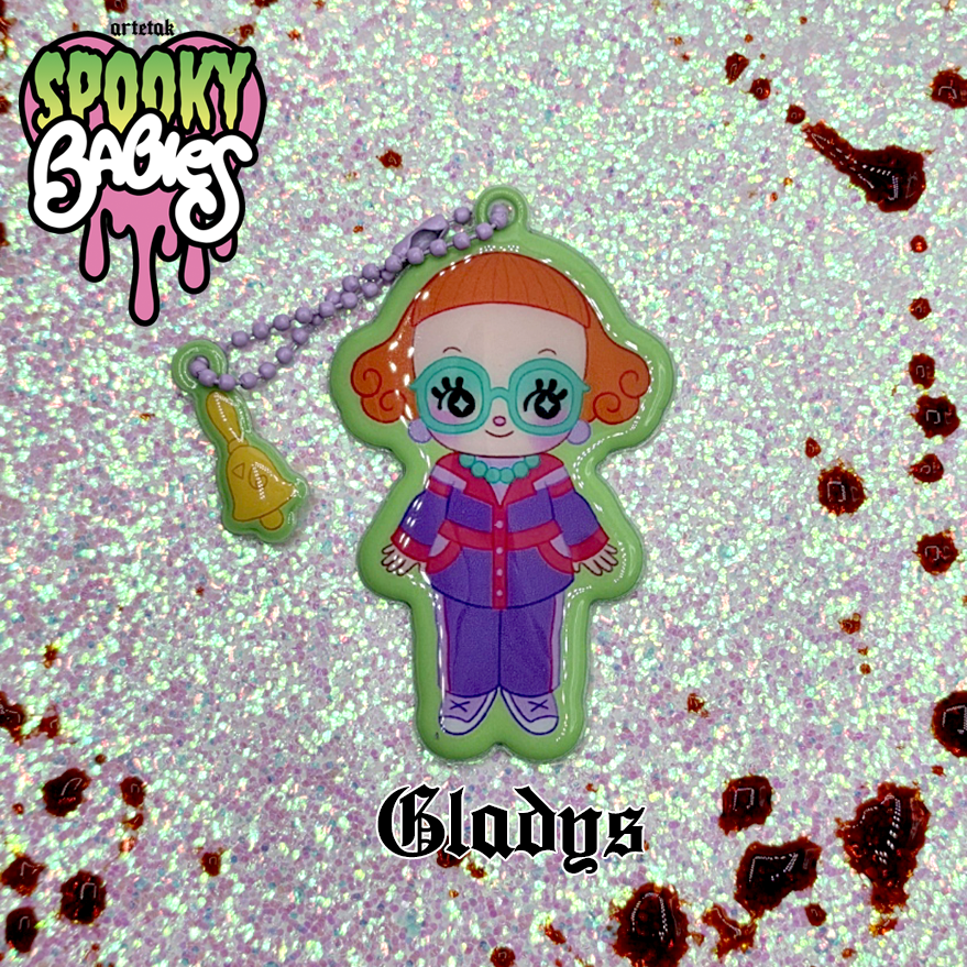 Spooky Babies Puffy Bag Charm