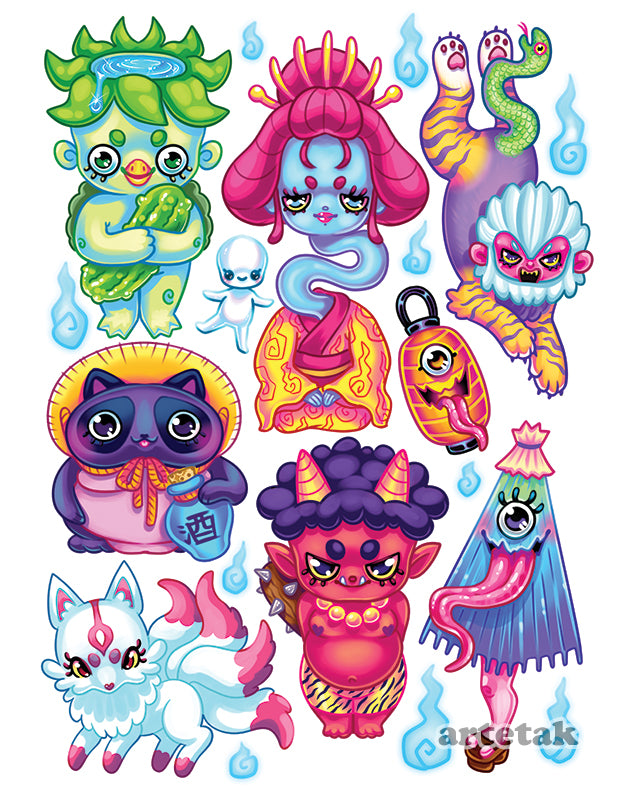 Yokai Print