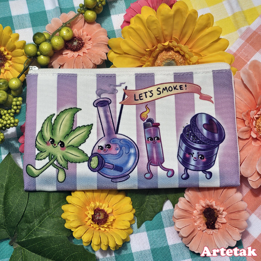 Let's Smoke Zipper Bag